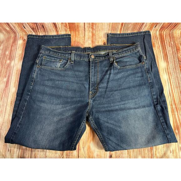 Levi's 569 LOOSE FIT STRAIGHT LEG Mens Size 39x29.5 Blue Jeans Denim Pants - Picture 3 of 11